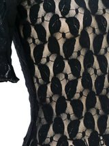 Jean Paul Gaultier Lace Mesh Top Top arcadeshops.com