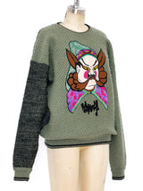 Kansai Yamamoto Knit Sweater Top arcadeshops.com