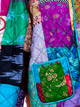 Patchwork Quilted Jacket Jacket arcadeshops.com