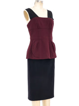 Marc Jacobs Peplum Dress Dress arcadeshops.com