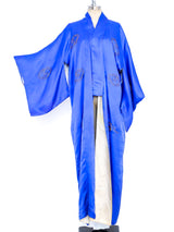 Blue Dragon Embroidered Silk Robe Jacket arcadeshops.com