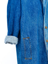 Denim Duster Jacket arcadeshops.com