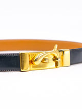 Hook Clasp Skinny Leather Belt Accessory arcadeshops.com