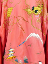 Dragon Embroidered Robe Jacket arcadeshops.com