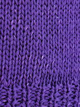 Faux Pearl Embellished Purple Sweater Top arcadeshops.com