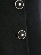 Gianni Versace Black Wool Jacket Jacket arcadeshops.com