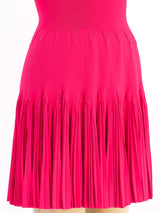 Alaia Fuchsia Sleeveless Dress Dress arcadeshops.com