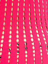 Alaia Fuchsia Fringe Dress Dress arcadeshops.com