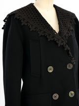 Jean Paul Gaultier Sailor Inspired Pea Coat Jacket arcadeshops.com