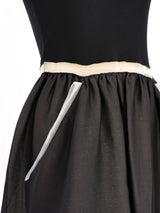 Geoffrey Beene Jersey and Silk Gazar Gown Dress arcadeshops.com