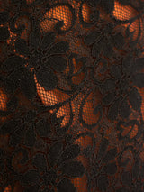 Ozbek Illusion Lace Mini Dress Dress arcadeshops.com