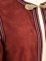 Charles Gallay Suede Tunic Style Jacket Jacket arcadeshops.com