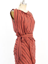 Vivienne Westwood Striped Wrap Dress Dress arcadeshops.com