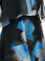 Floral Chiffon Tiered Maxi Dress Dress arcadeshops.com