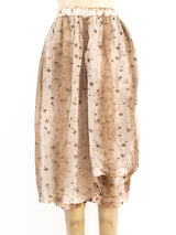 Comme des Garcons Leopard Printed Chiffon Ensemble Suit arcadeshops.com