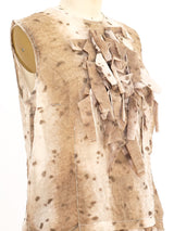 Comme des Garcons Leopard Printed Chiffon Ensemble Suit arcadeshops.com