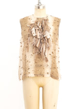 Comme des Garcons Leopard Printed Chiffon Ensemble Suit arcadeshops.com