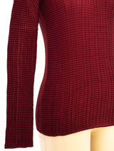 Issey Miyake Corrugated Plisse Top Top arcadeshops.com