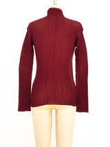 Issey Miyake Corrugated Plisse Top Top arcadeshops.com