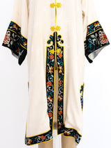 Embroidered Silk Chinese Robe Jacket arcadeshops.com