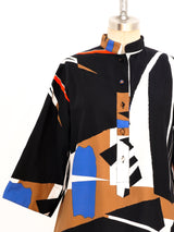 Catherine Ogust Printed Tunic Dress Dress arcadeshops.com
