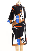 Catherine Ogust Printed Tunic Dress Dress arcadeshops.com