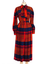 Tartan Silk Skirt Ensemble Suit arcadeshops.com