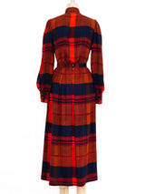 Tartan Silk Skirt Ensemble Suit arcadeshops.com