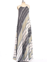 Striped Sleeveless Caftan Dress arcadeshops.com
