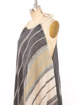 Striped Sleeveless Caftan Dress arcadeshops.com