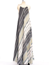 Striped Sleeveless Caftan Dress arcadeshops.com