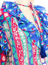 Diane Freis Tiered Ruffle Dress Dress arcadeshops.com