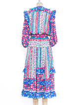 Diane Freis Tiered Ruffle Dress Dress arcadeshops.com