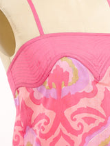 Bill Tice Printed Silk Camisole Top arcadeshops.com