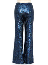 Iridescent Sequin Stretch Pants Bottom arcadeshops.com