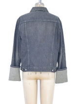 Helmut Lang Grey Denim Jacket Jacket arcadeshops.com