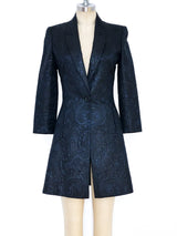 Rifat Ozbek Floral Metelasse Jacket Jacket arcadeshops.com