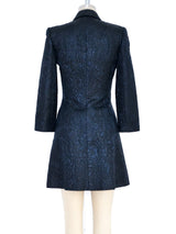 Rifat Ozbek Floral Metelasse Jacket Jacket arcadeshops.com