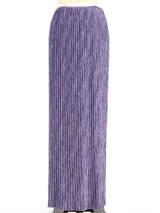 Mary McFadden Plisse Maxi Skirt Bottom arcadeshops.com