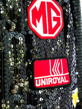 Sequin Race Car Patch Jacket Jacket arcadeshops.com