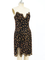Fabrice Fully Embellished Strapless Dress Dress arcadeshops.com