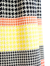 Larry Aldrich Multicolor Houndstooth Dress Dress arcadeshops.com