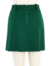 Studded Wool Mini Skirt Bottom arcadeshops.com