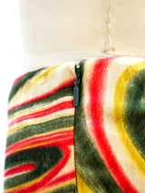 Gucci Psychedelic Swirl Velvet Pants Bottom arcadeshops.com