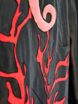 Ocean Applique Leather Jacket Jacket arcadeshops.com