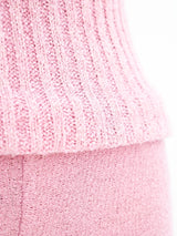 Pink Chenille Sleeveless Romper Suit arcadeshops.com