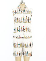 Novelty Spirits Bahamas Printed Ensemble Suit arcadeshops.com