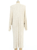 Snakeskin Embellished Maxi Cardigan Jacket arcadeshops.com