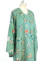 Butterfly Embroidered Chinese Silk Robe Jacket arcadeshops.com