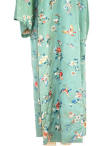 Butterfly Embroidered Chinese Silk Robe Jacket arcadeshops.com